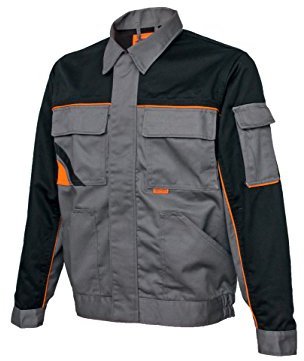 Profesional Arbeitsjacke Sicherheitsjacke Jacke Grau Arbeitsschutzjacke (Prof-G-J) (50)