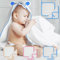 BEARTOP Kapuzenhandtuch Baby 90 x 90 cm | aus Bambus | kuschelig & saugstark | Babyhandtuch mit Kapuze, Baby Badetuch, Badehandtuch, Hooded Towel Neugeborene | Zufriedenheitsgarantie (3 Jahre)*