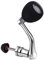 Rollengriff Rollenersatz Metall Power Griff Griff Teil Metall Kipphebelgriff Angeln Spinnrolle Griff für Spinn Angelrolle(Large-Silber)