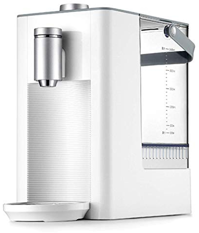 Small Instant Hot Water Dispenser, Portable Desktop Hot Water Dispenser Adjustable Temperature & Keep Warm Function for Tea Coffee and Water Mini Water Dispenser,White