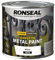 Ronseal Direct to Metal Paint White Satin 250ml