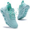 DANNTO Laufschuhe Herren Turnschuhe Damen Sneaker Leichte Atmungsaktiv rutschfeste Sportschuhe Gym Fitness Outdoor Schuhe Fashion Straßenlaufschuhe Blau 37
