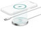 Hama Wireless Charger, Kabelloses Ladepad 15 Watt, kabellos für iPhone (Magnetisch Laden, Induktionsladegerät, Apple MagSafe-kompatibel, Fast Charge, Tisch Ladestation) weiß