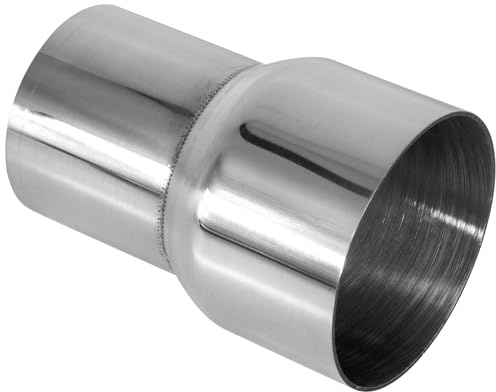 Réducteur de tuyau d'échappement de 51 mm ID à 63 mm ID, adaptateur en acier inoxydable 304 pour connecteur universel de voiture (51 mm ID – 63 mm ID)