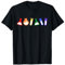 Rainbow Test Tube Beakers - Queer Scientist, Gay Scientist T-Shirt