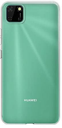 Max Power Digital Hülle für Huawei Y5P Handyhülle aus Transparent Silikon Flexible Stoßfeste Ultra Dünn Durchsichtig Weich Handyhülle Kratzfeste Schutzhülle (Huawei Y5P, Transparent)