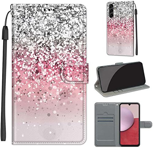 TOMYOU Coque pour Samsung Galaxy A14 4G / Samsung Galaxy A14 5G, Etui Protection Housse Premium en Cuir PU, Housse Etui Portefeuille Samsung Galaxy A14 4G / Samsung Galaxy A14 5G