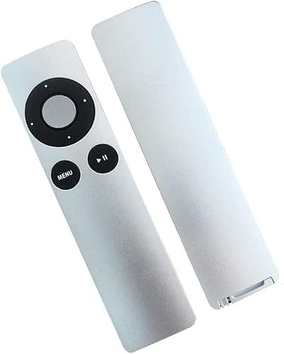 Replacement Apple tv Remote Control for Apple TV 1 2 3 4 A1156 A1427 A1469 A1378 Apple TV2 TV3 - APL TV MC377LL/A Remot made from plastic(not orig)