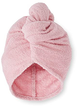 Catherine Lansfield Quick Dry Cotton Turbie Head Towel Pink