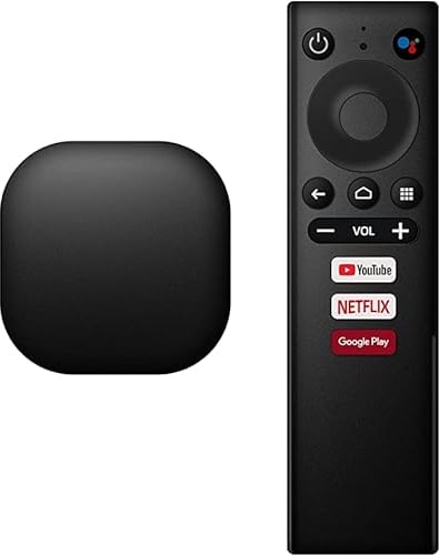 Dangbei Android TV Stick 4K Streaming Device with Voice Remote, Google Assistant, Quad-Core Processor, Wi-Fi, HDMI Dongle for Smart TV, Pre-Loaded Google Play & Netflix