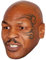 Masque en carton 2D Mike Tyson - Boxeur - Taille A4