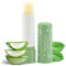 Jean & Len Lip Balm Aloe Vera&Menta Questo balsamo idratante previene la secchezza, cura le labbra, raffinato con aloe vera e burro di karité biologici, senza olio di palma e minerale, vegano, 4.7 g