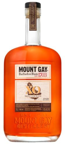 Mount Gay Barbados Golden Rum, XO Triple Cask Blend, 1 l