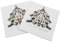 Lurrose 40pezzi Serviette Natalizie Stampate Con Albero Di Natale Carta Assorbente Per Feste e Occasioni Speciali