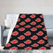 CtEqBTr Niedliche 3D-Cartoon-Akatsuki-Muster, Ultraweiche Micro-Fleece-Decke, Sherpa-Überwurf, 203,4 x 152,4 cm