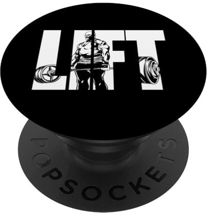 Lift - Ronnie Coleman, Bodybuilding Gym Fitness Motivierend PopSockets mit austauschbarem PopGrip