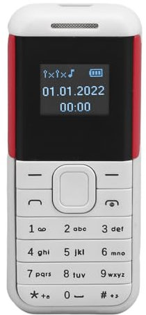 Annadue Mini Telefono Piccolo, Smartphone Sbloccato Doppia SIM 2G GSM, Schermo da 0,66 Pollici 380 MAh, Telefono per Bambini, Piccolo Smartphone, Lettore Audio Bluetooth, Telefono di