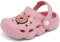 INMINPIN Unisex Bambini Zoccoli Ragazzi Ragazze Bambino Sandali da Giardino Estivi Ciabatte Scarpe Mare Spiaggia Piscina,Rosa,33 EU= Fabbricante 34