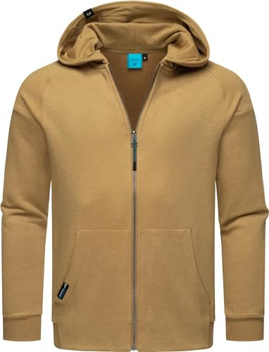 Ragwear Herren Sweatjacke Zenway Brown Sugar Gr. XL