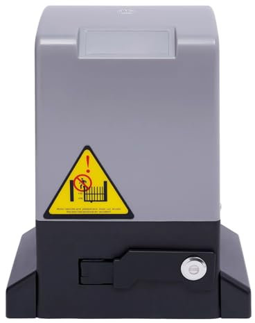 1600kg 750W Kit di apertura automatica porta scorrevole Apertura automatica porta scorrevole, motore elettrico Kit sistema di sicurezza hardware con 2 telecomandi