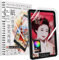 BELLEMOND Protector de pantalla de papel original fabricado en Japón para iPad Air de 11 pulgadas (M3, 2025 / M2, 2024) | Película PET de superficie mate para escribir, dibujar y tomar notas | Juego