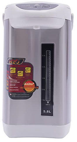 HeißWasserspender,4 L Elektrische HeißWasserspender Edelstahl Thermopot Wasserkocher Thermoskanne 750w,Für der Schule, Im Büro, Im Hotel und an Anderen (grau)