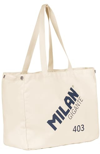 MILAN® Large tote bag GIGANTE 403 since 1918 collection, beige