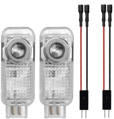 MJGALEI 2pcs Car Door Logo Light Projector Welcome Lights, For Audi A5/S5/RS5 2008-2024 2025 Welcome Opening Door Courtesy Lights Door Light Projector