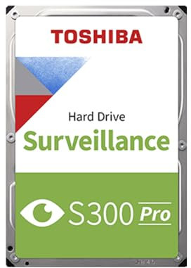 Toshiba S300 PRO 3.5 10TB 512MB 7200RPM MD10ADA10TV SATA3 Security HDD