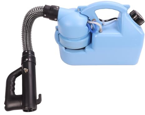 Electric ULV FOGGER 7L 850W con Tamaño de Partícula Ajustable Atomizador de Rociador Niebla ULV Anticorrosivo para una Limpieza Mejorada (EU Enchufe 220V)