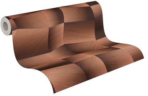 A.S. Création Rattan-Vliestapete – Grau, Metallic – 10,05 x 0,53 m | Natürliches Rattan-Motiv als natürlicher Blickfang – schimmernde Motivtapete, einfach zu verkleben & spurlos abziehbar
