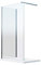 Parete doccia Walk-in Angolare Doppio Vetro 8 mm Reversibile (68-70 x 118,5-120,5 H 200 cm)