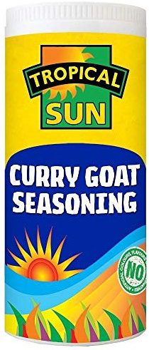 Tropical Sun Curry Goat Seasoning - 100g - (pack of 4)
