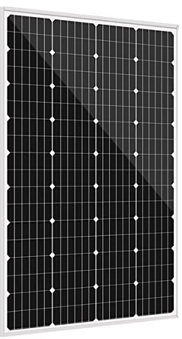 Panneau solaire monocristallin 120 W pour chargement de batterie 12 V dans camping-car, caravane, camion, remorque, bateau