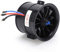 Powerfun CW CCW EDF 70mm Pro CW 12 Blades Ducted Fan with RC Brushless Motor 2100KV 6S Balance Tested for CW EDF 6S RC Jet Airplane