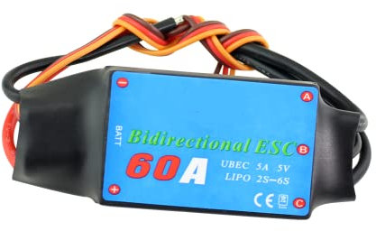 DollaTek Double face Brushless ESC Sous-Marine Thruster RC Voiture Bateau Pièces - 60A