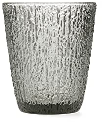 Bidasoa IKONIC – Box mit 6 niedrigen Gläsern, Glas, 25 ml, Grau, blickdicht