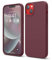 elago Cover Silicone Liquido Custodia Compatibile con iPhone 14 Plus Case (6.7), Silicone Premium, Protezione - Cover Antiurto a 4 Strati, Custodia in Morbida Microfibra Antigraffio (Bordeaux)