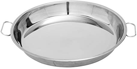 MixRBBQ Edelstahl-Tropfpfanne, großes grünes Ei-Grillzubehör, auch passend für Weber Kettle Holzkohlegrills, Pizza, Kuchen, Backblech, 27,9 cm Durchmesser, rund