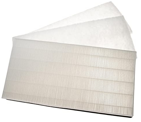vhbw Filterset Ersatz für Vallox 1450, 105116, Nr. 16 für Lüftungsgerät - Luftfilter (3 Stück), Weiß