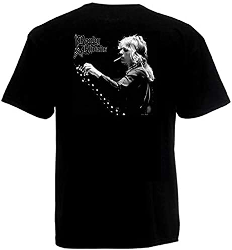 Men's Randy Rhoads T-Shirt Poster Black Poster Black L