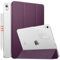 MoKo Custodia per iPad Air 11 Pollici 7a/6a Generazione M3/M2 2025/2024, Custodia iPad Air 5a/4a Gen. 10,9 2022/2020, Cover in TPU Morbido, Cover Sottile, Auto Sveglia/Sonno,Viola Scuro