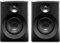 MEDION P61925 Enceintes d'étagère (Actives et passives, boîtier en Bois, système à 2 Voies, Bluetooth5.0, Tweeter et subwoofer intégrés, Bouton Rotatif, entrée Optique SPDIF, Line in RCA, 2X 50 Watts