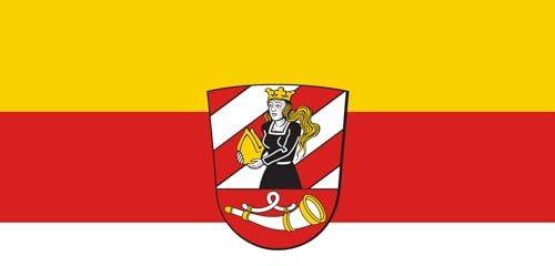 magFlags Flagge: Large Neu-Ulm (Kreis) | Querformat Fahne | 1.35m² | 90x150cm