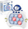 SUPER JOY Bubble Game Elektrisch - Fidget Toys Spiel Quick Push Bubble Game Elektrisch Push Up Spiel Speed Push Game Mini Handheld Controller Game Sensory Toys for Boy Girl Teen KidsAstronaut