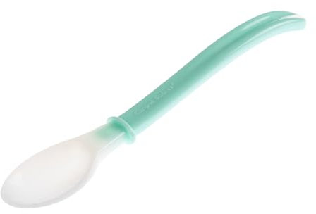 Baby Comfort Cuchara flexible con mango largo (turquesa)