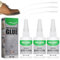 Super Colla, 3 pezzi di 30 ml Colla Attaccatutto Forte Universale, Super Glue, Super colla Trasparente,Colla Forte Istantanea, Welding High Strength Oily Glue, Adesivo per Legno,Vetro ect