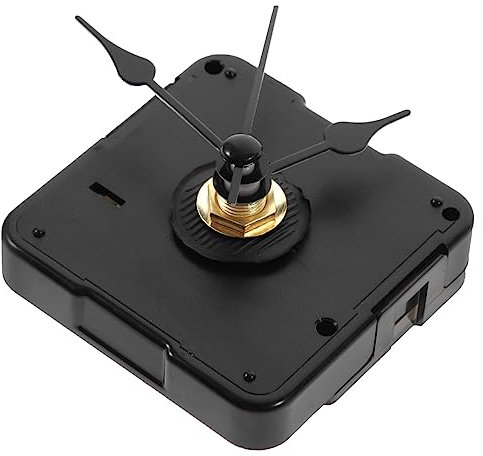 Genérico 1 De Movimiento De Reloj De Pared Pequeño Y Silencioso Mecanismo De Reemplazo De Reloj Manecillas De Reloj Kit De Fabricación De Relojes Kits De Reloj Para Hacerlo Usted