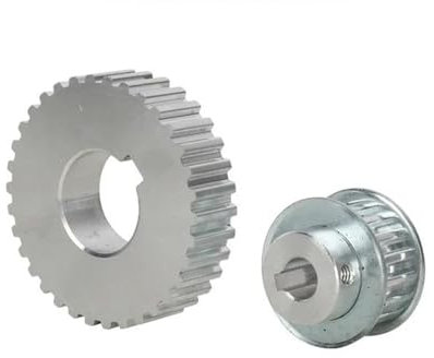 Keilriemen Für Sieg Drehmaschine C1 Aluminium Legierung Synchron Getriebe S/N C1-022 Timing Pulley Motor Gürtel Getriebe Stick Rad Antriebsriemen(C1-022C)