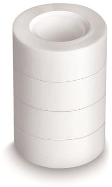 WONDAY - 4 x Klebeband, unsichtbar, 19 mm x 33 m